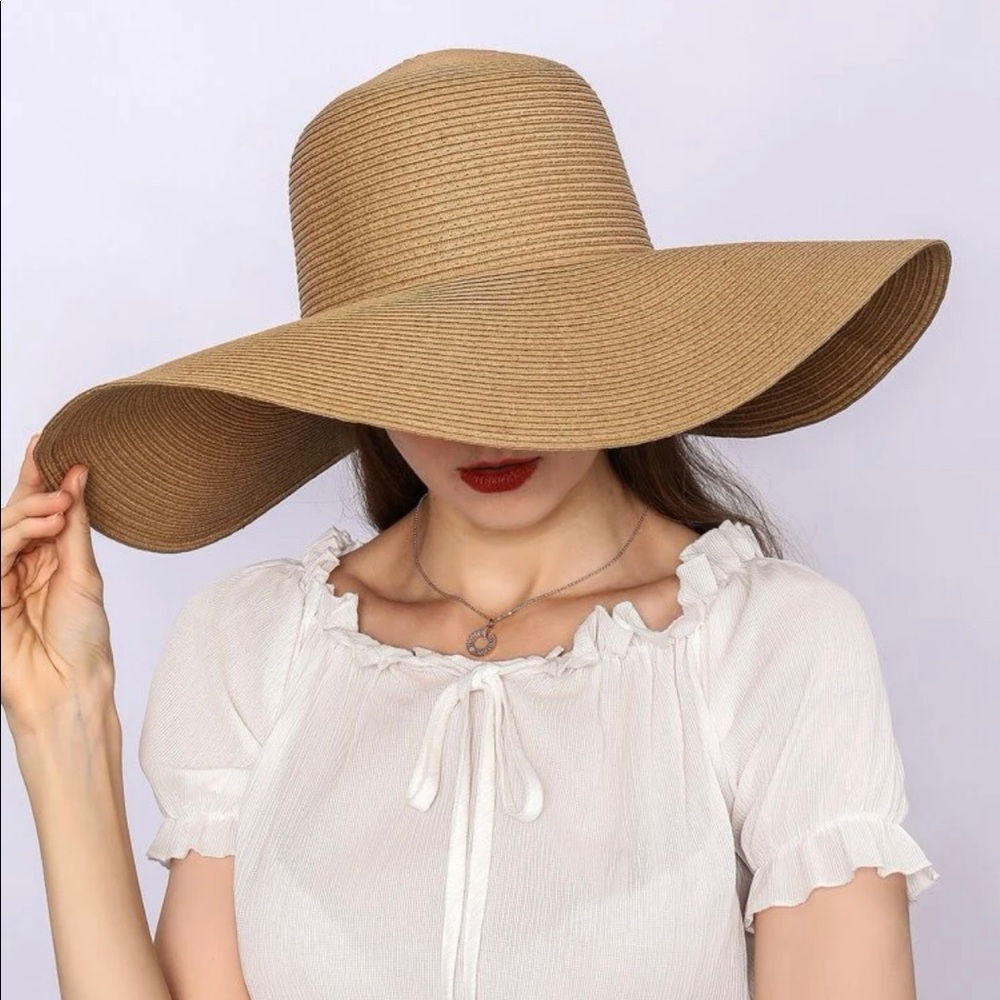 Floppy Straw Hat
